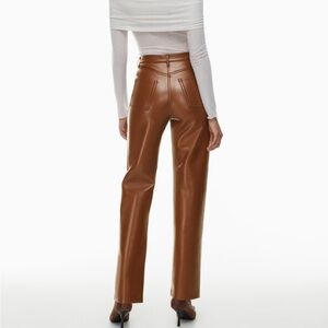 Aritzia Melina Pant Cognac Size 0